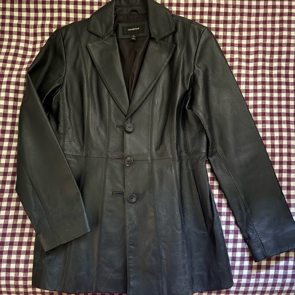 Colebrook Women's Black Leather Jacket